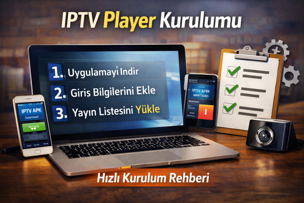 iptv player kurulum adımları