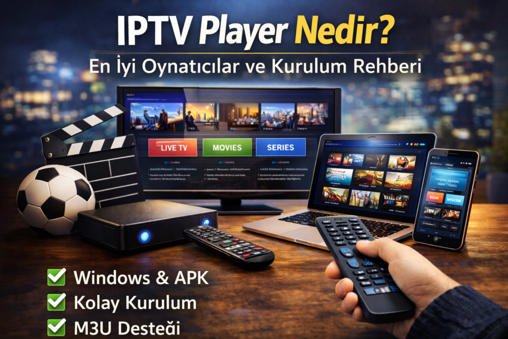 iptv player nedir ve nasıl çalışır