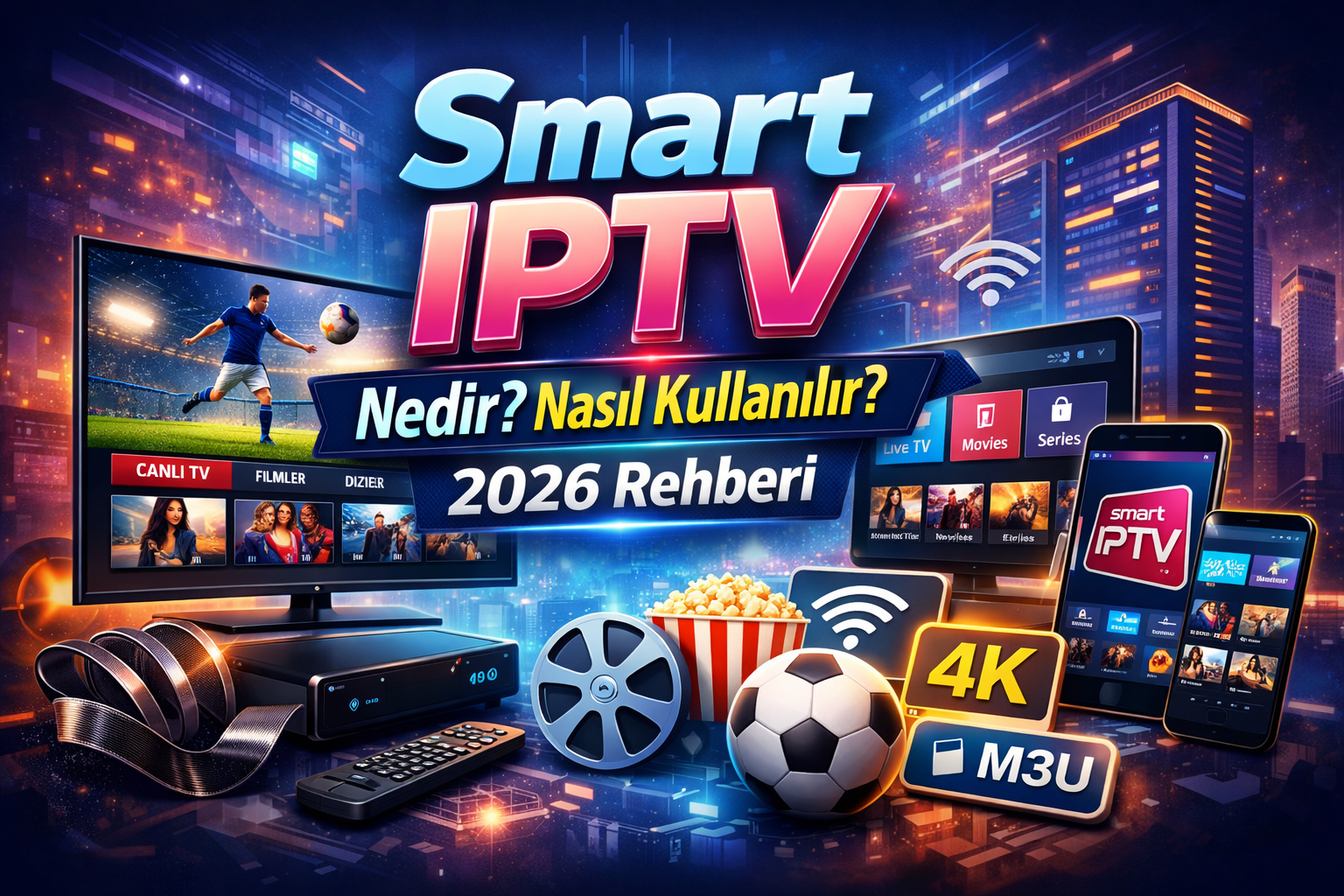 Smart IPTV nedir ve nasıl kullanılır 2026 rehberi