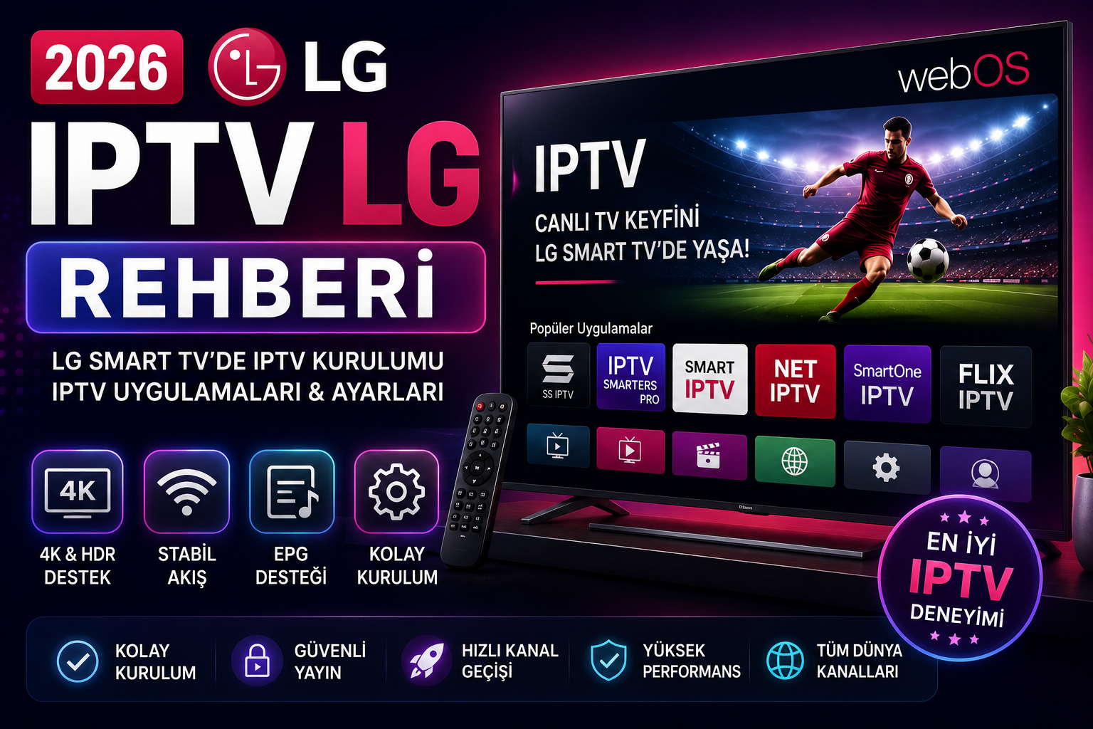 iptv lg ve lg smart tv iptv kurulumu rehberi